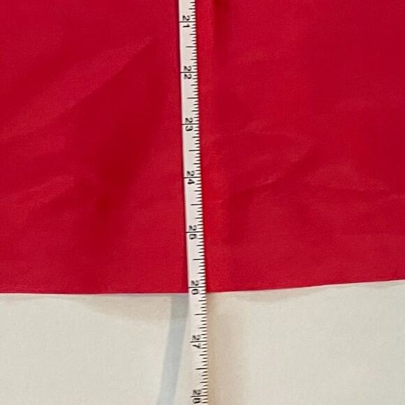 Raspberry/Pink Silk Pencil Skirt, Center Back Vent, Wedding, Special Event, 20 - Picture 6 of 7